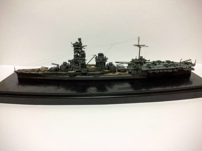 1/700 ハセガワ 航空戦艦 日向