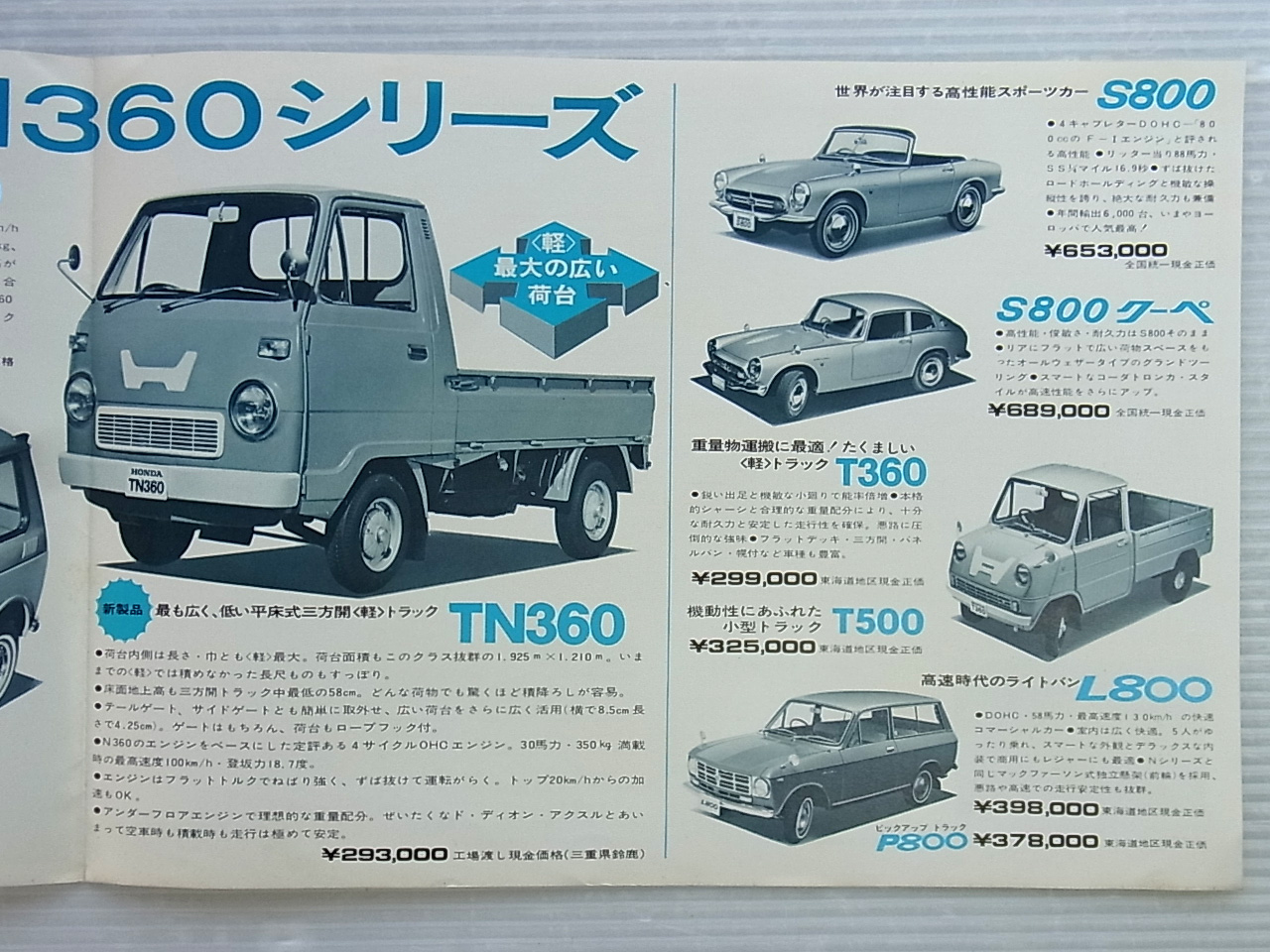 1960年代の働くくるま ホンダ マツダ 株式会社電脳遊幻組